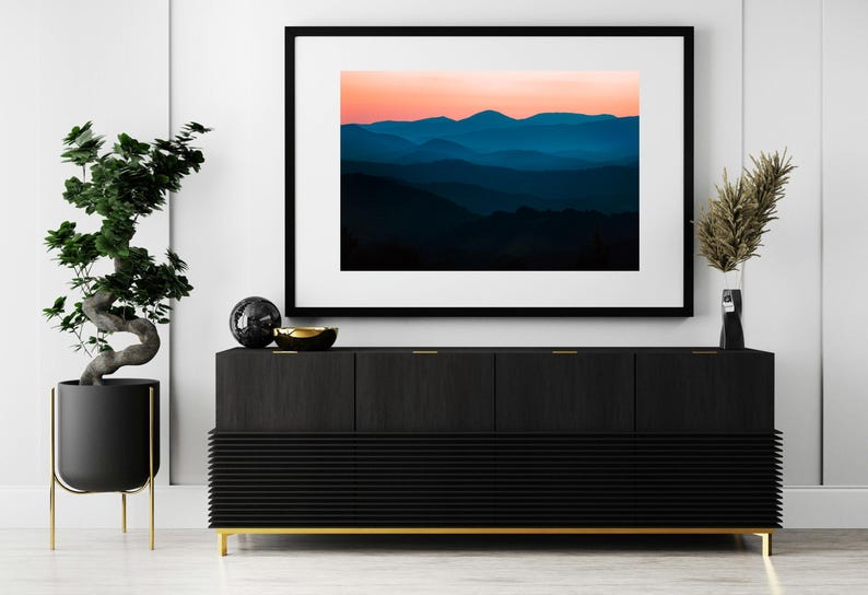 Appalachian Sunset (Blue Ridge Mountains) | Landscape | Photography | North Carolina | Fine Art | Print 画像 2