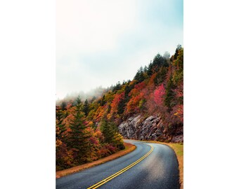 Scenic Drive (Blue Ridge Mountains) | Landscape | Photography  | North Carolina | Blue Ridge | Parkway | Autumn | Fall | Fine Art | Print