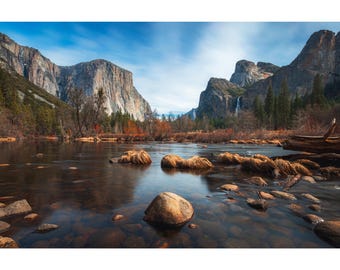 Yosemite Valley River View (Yosemite National Park) | California | Landscape | Photography | Yosemite | Fine Art | Print