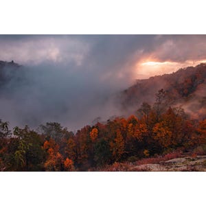 Great Smoky Mountain Sunrise (Blue Ridge Mountains) | Landscape | Photography | North Carolina | National Park | Fine Art | Print