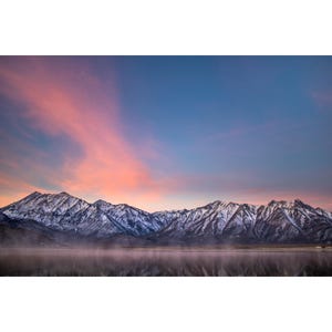 Pink Mountain Sunrise (Mammoth Lakes, CA) | Landscape | Photography | California | Eastern Sierra | Mountain | Sunrise | Fine Art | Print