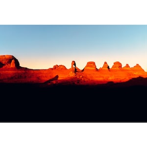 Delicate Arch Sunset (Moab, UT) | Landscape | Photography | Utah | Arches | National Park | Fine Art | Print