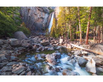 Yosemite Falls (Yosemite National Park) | California | Waterfall | Landscape | Photography | Long Exposure | Nature | Fine Art | Print