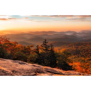 Blue Ridge Sunrise (Blue Ridge Mountains) | Landscape | Photography | NC | North Carolina | Parkway | Mountains | Fine Art | Print