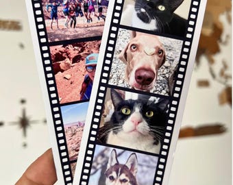 Movie Strip Photo Magnet: Custom Souvenir