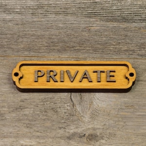 Personalized Door Sign with Your Custom Text. Vintage British Railway Style. Handmade Retro Decoration.