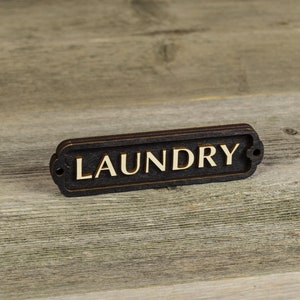 Waschküche Türschild, Toilettentürschild, Türschild, Vintage Stil, Eisenbahnstil, Retrostil, Kabinenschild, Türschild, Badezimmer