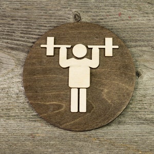 Men Changing Room Wooden Sign. Shop sign. Fitting room. Dressing room. Fitness club sign.