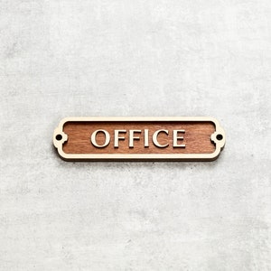 Office Door Sign, Toilet Door Sign, Door Plaque, Vintage Style, Railway Style, Retro Style, Cabin Sign, Door Plate, Bathroom