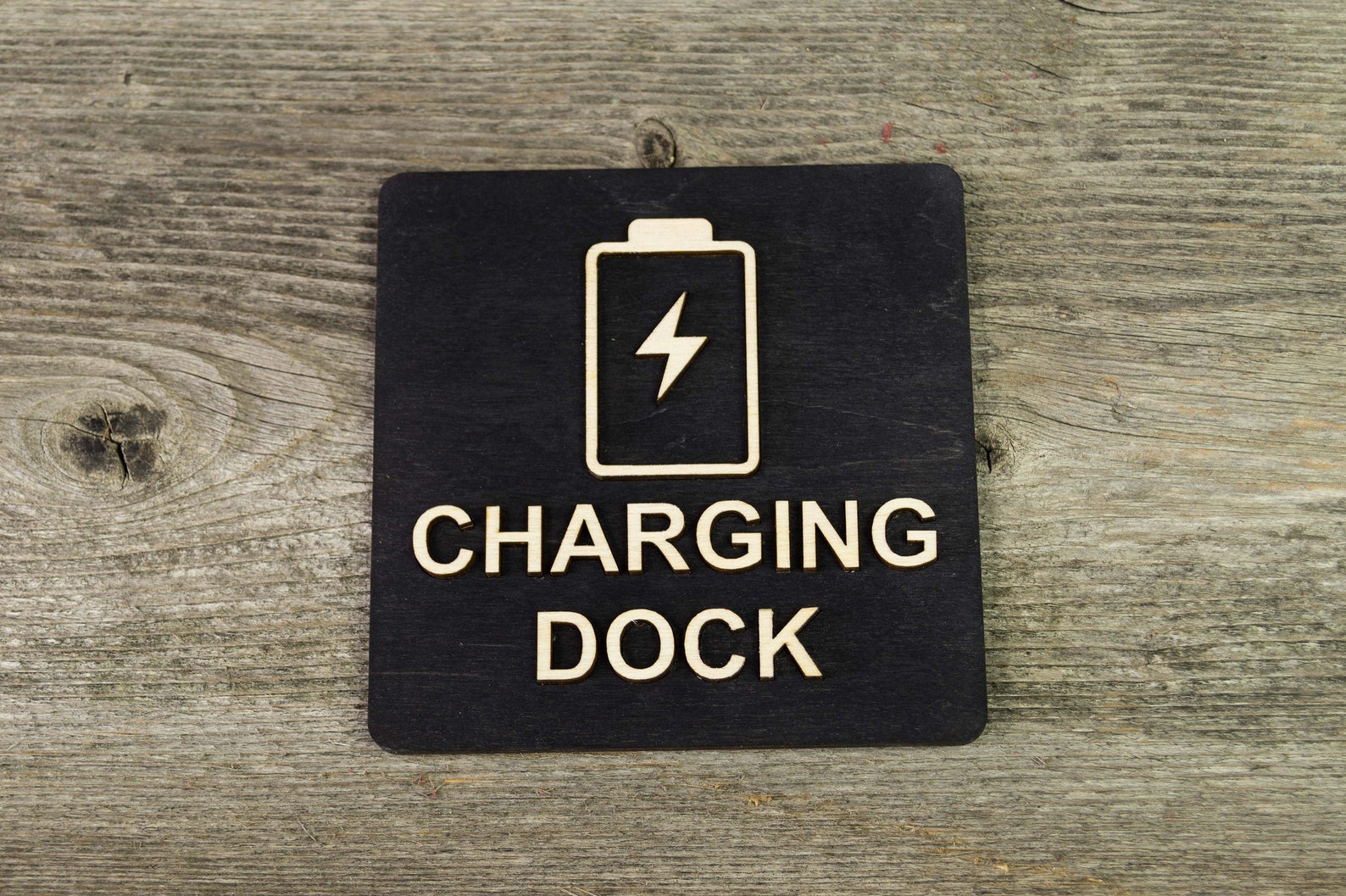 Charging Station Sign. Mobile Devices Recharge Dock. Charge Etsy