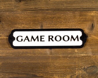 Game Room Door Sign. Gaming decor. Gift for Gamers.
