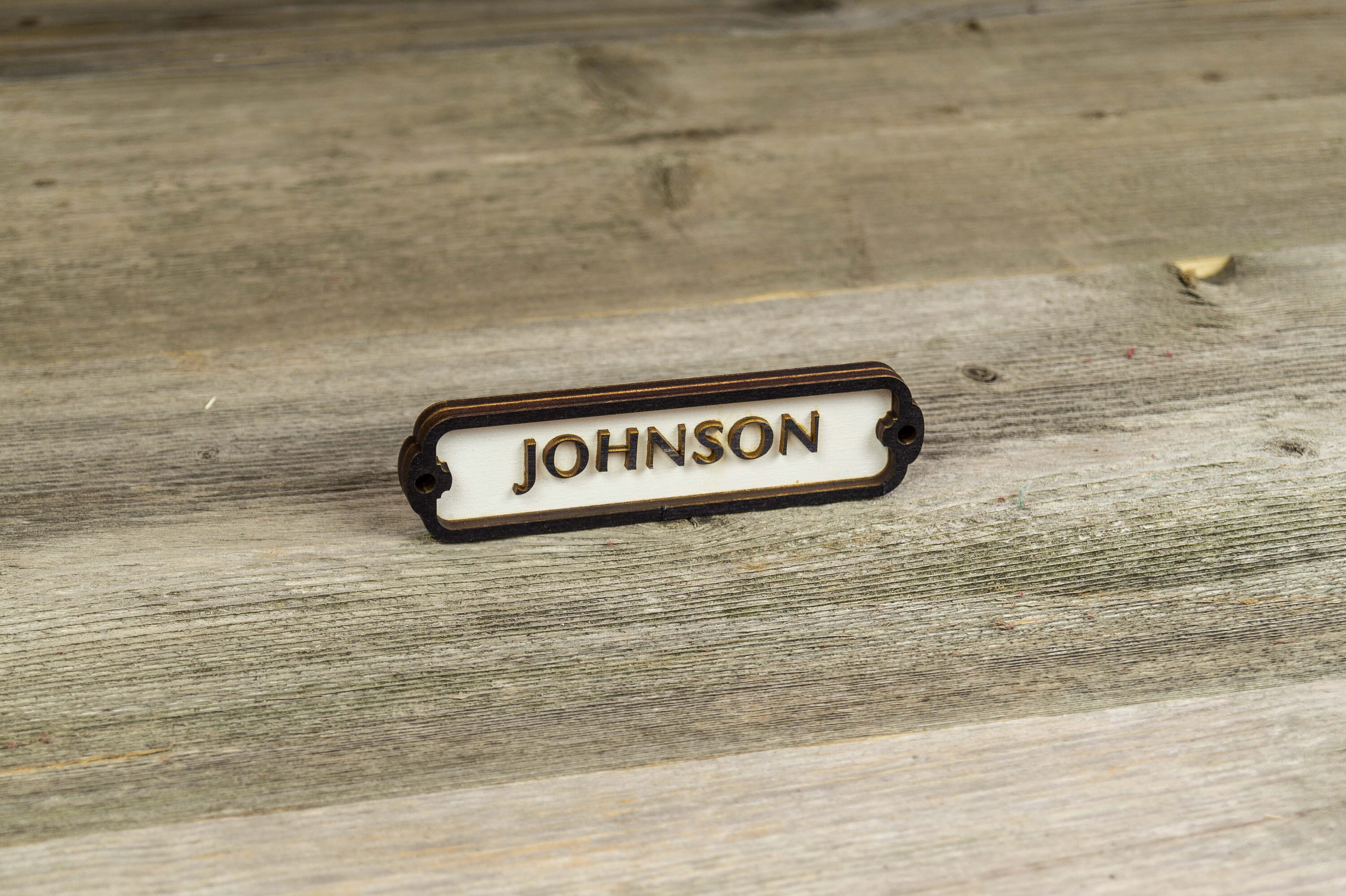 Family Name Door Sign, Toilet Door Sign, Door Plaque, Vintage Style, Railway Style, Retro Style, Cabin Sign, Door Plate, Bathroom