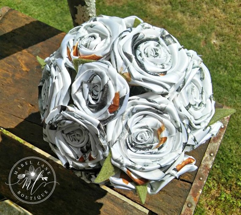 Wholesale Camo Flowers With Stems 100 Stemmed Wedding Event Etsy