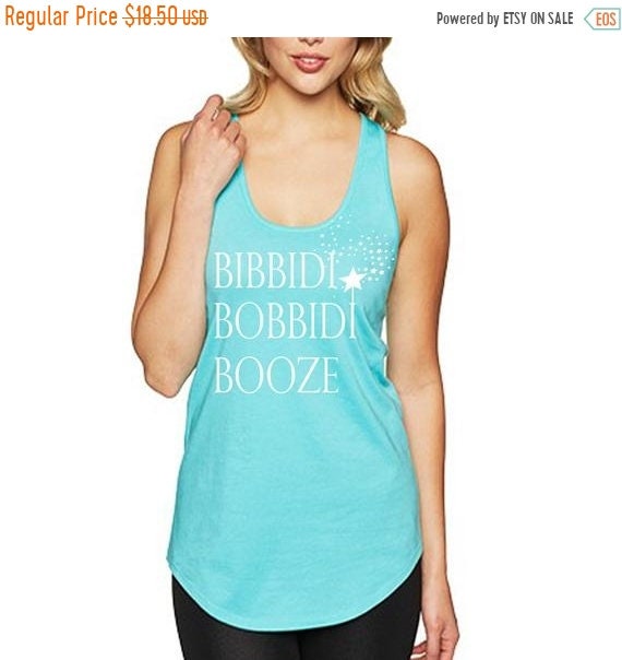 Cinderella Womens Bibbidi Bobbidi Boo Racerback Tank Top