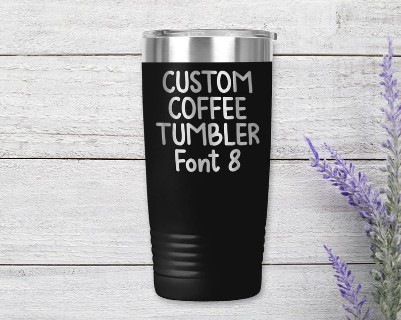 custom coffee tumbler with pictures