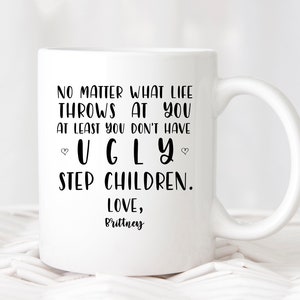 Stepfather Gift, Funny Step Dad Mug, Step Parent Cup, Customizable Mug, Personalized Gifts For Men, Ceramic Cup With Sayings