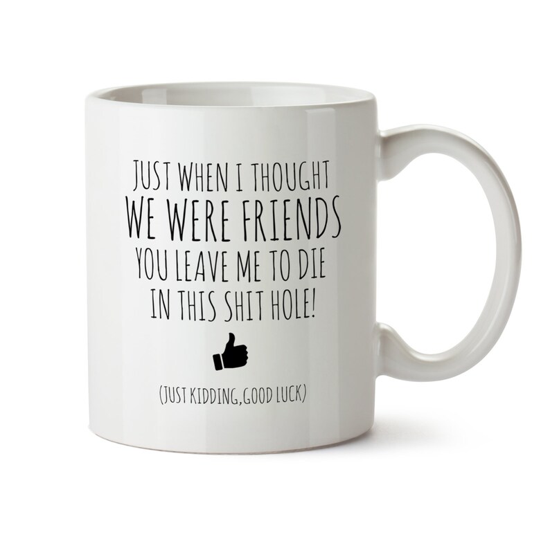 Coworker Leaving Gift Funny Good Bye Gift for Colleague Etsy