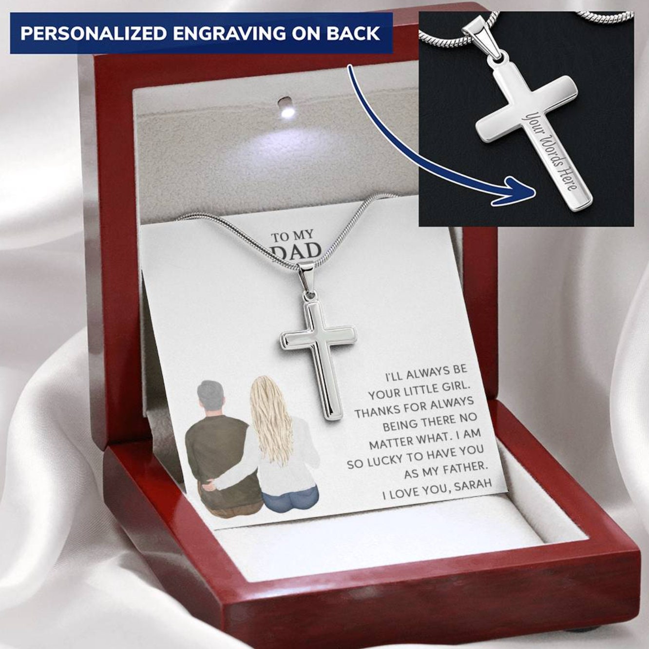 Christmas Gifts From Daughter Sentimental Gifts For Dad Gift Etsy Christmas Gifts For Daughter From Dad