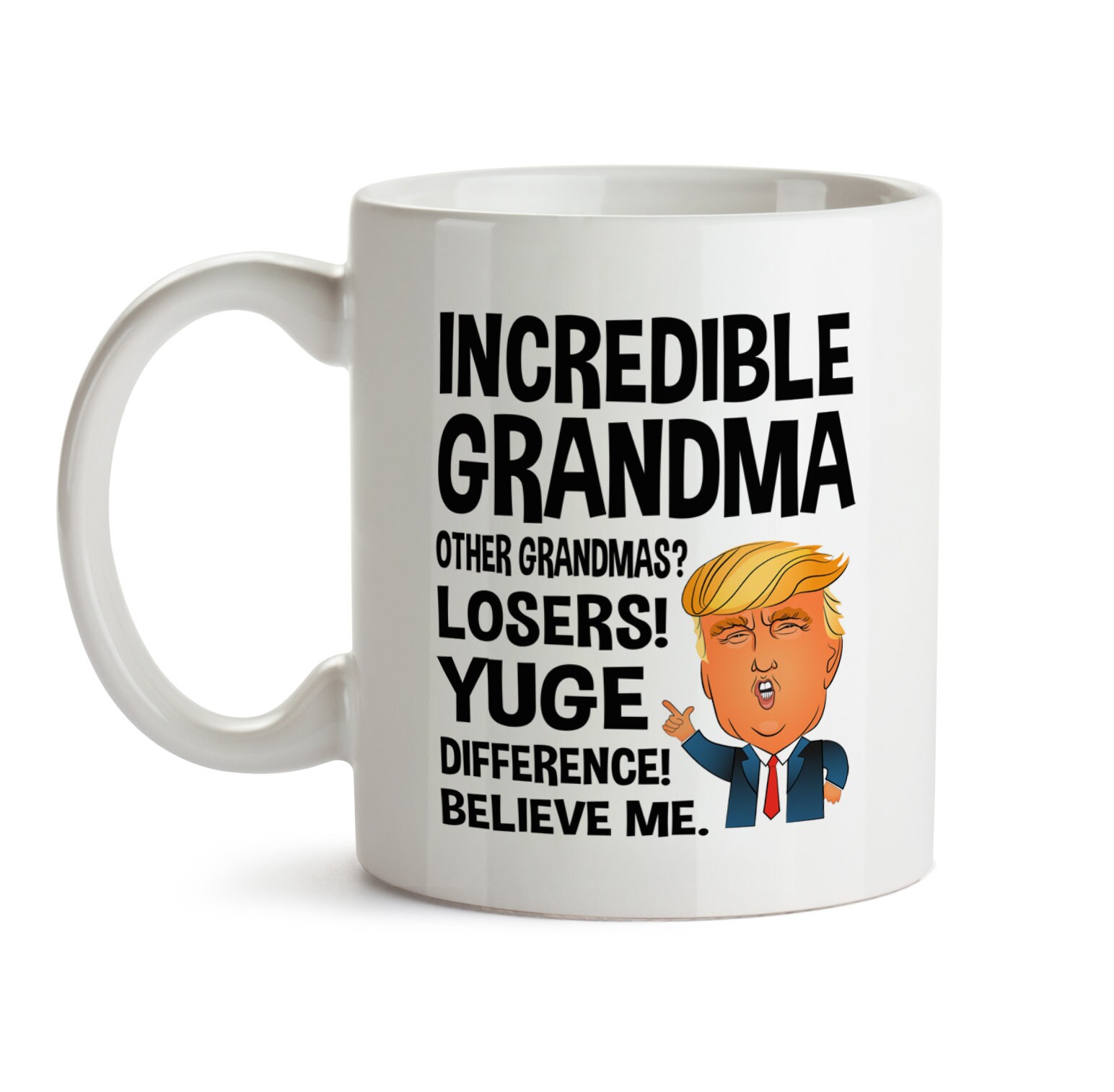 Funny Trump Coffee Mug Gift Idea Great Grandmother Grandma From Great Grandkids