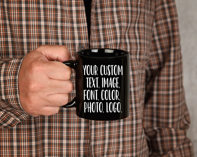 Custom Coffee Mugs for Men Personalized Mug Customized Mugs Etsy