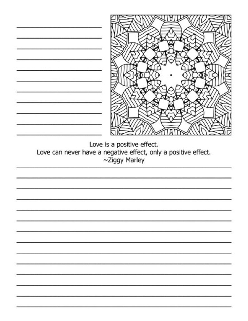 Coloring Journal Coloring Pages Coloring Sheets Adult | Etsy