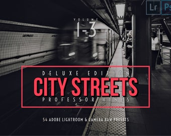 City Streets 1-3 - Deluxe Edition | Lr CLASSIC/Ps (Camera Raw) - Professor Hines' Choice