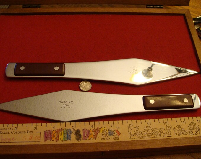 Case XX Throwing Knife Set. Pattern 304 1972 Etsy
