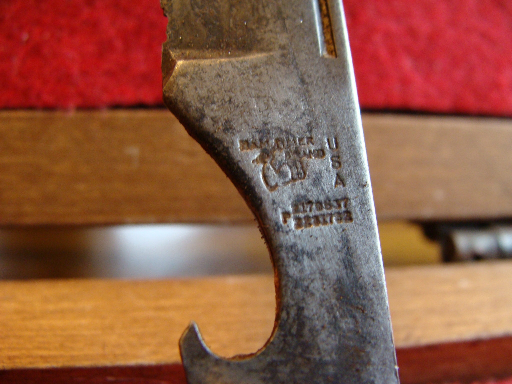 Vintage Imperial Hammer Brand Toothpick U.S.A. Switchblade Knife