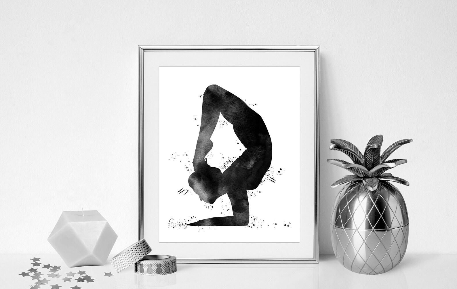 Yoga Wall Art Yoga Poses Yoga Poster Yoga Studio Decor Etsy
