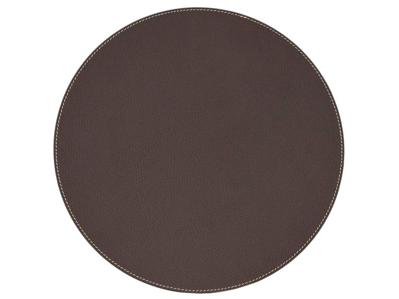 Brown Round Placemats /Place Mats and coasters / Table mats 33 Etsy