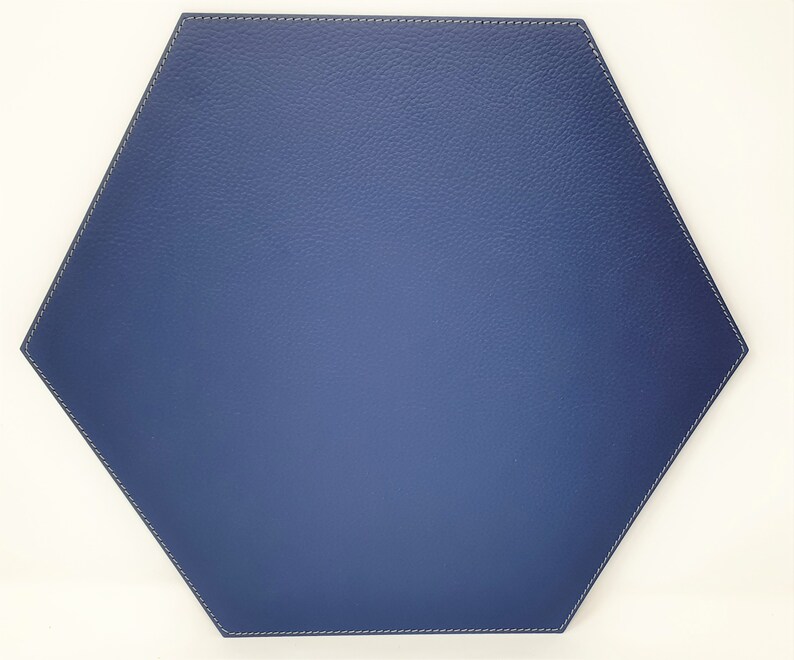 Set of 4 6 8 10 Placemats / Hexagon Table Mats Made of Etsy