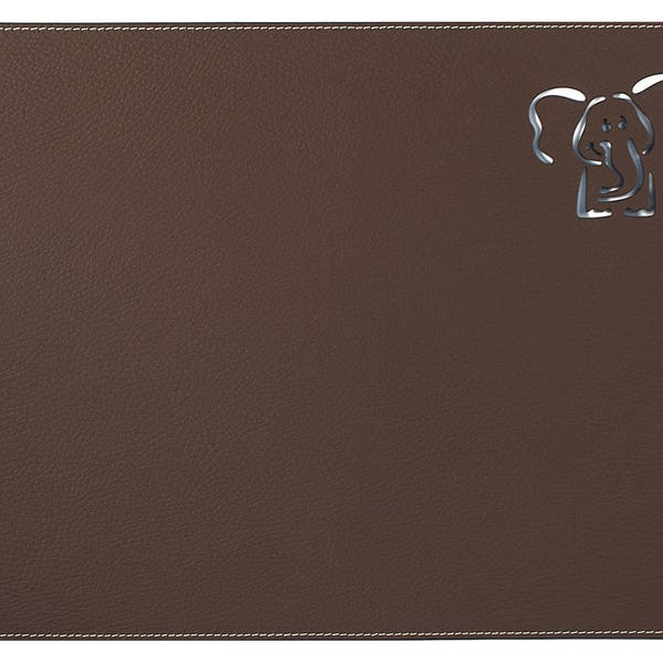 Tapetes de elefante, tapetes para niños, almohadilla escolar, tapete de mesa para niños