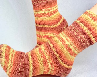 Chaussettes tricotées auto-tricotées, bas en laine, prix spécial 40/41