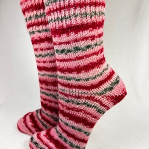 39 40 Ausverkauf Sonderpreis gestrickte Socken, Wollsocken Strümpfe 4fach Damensocken Bild 2