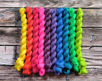 Electric Rainbow Mini Set Triologie Yarn