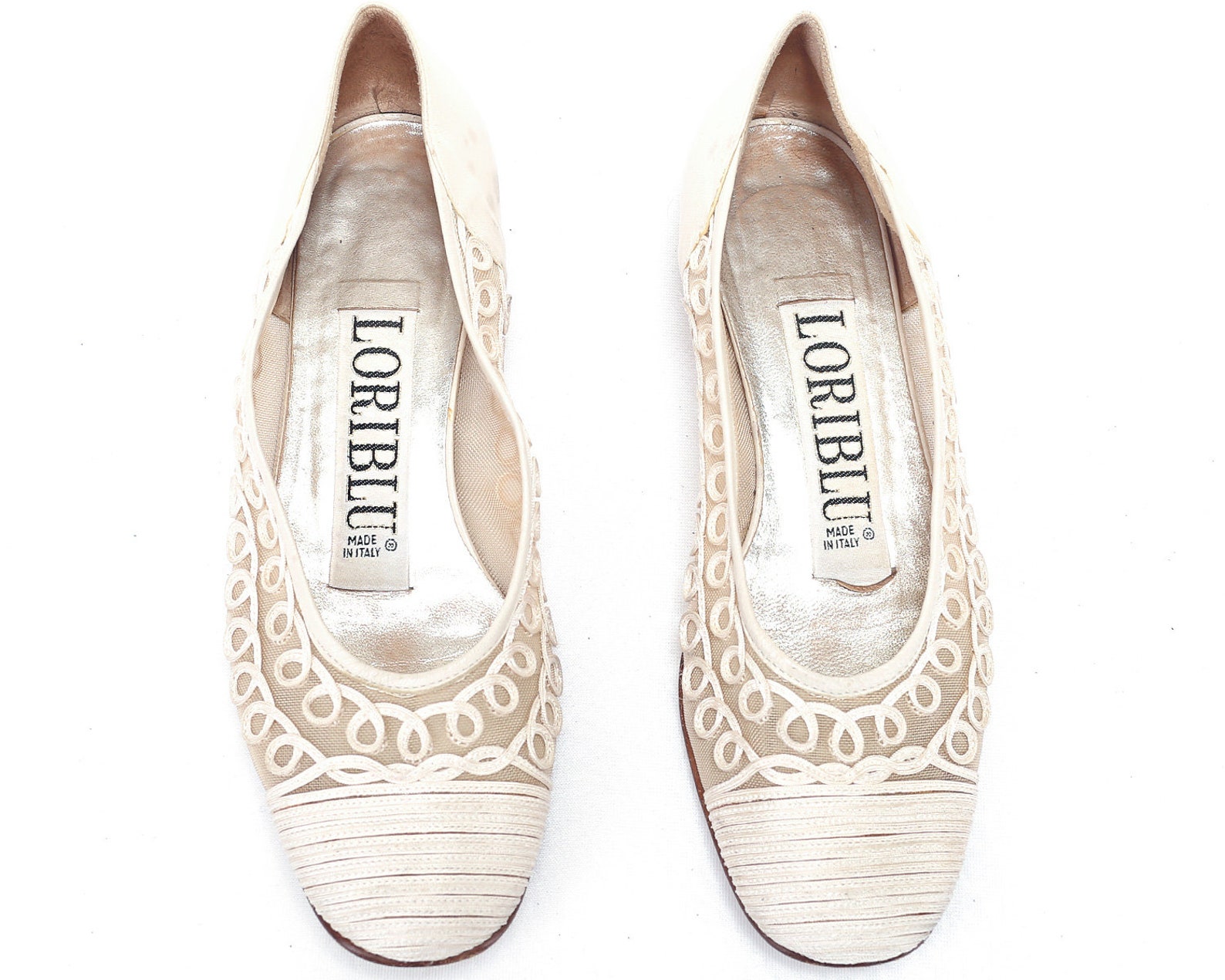 us size 6 sheer mesh ballet shoes 80s wedding ballerinas vintage ivory white flats low heel leather sole slip on flats eur 36 uk us size 6 sheer mesh ballet shoes 80s wedding ballerinas vintage ivory white flats low heel leather sole slip on flats eur 36 uk
