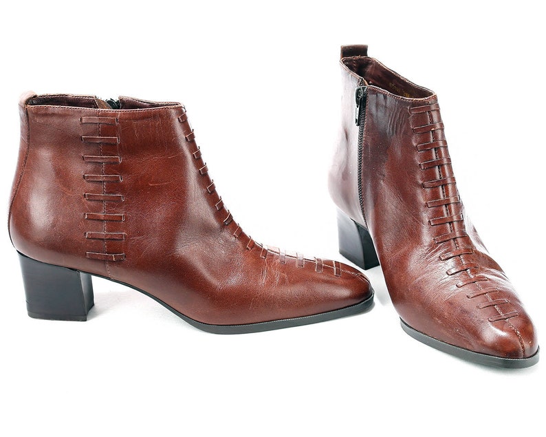 womens wide fit leather ankle boots uk
