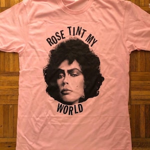 Rocky Horror Rose Tint My World punk tee