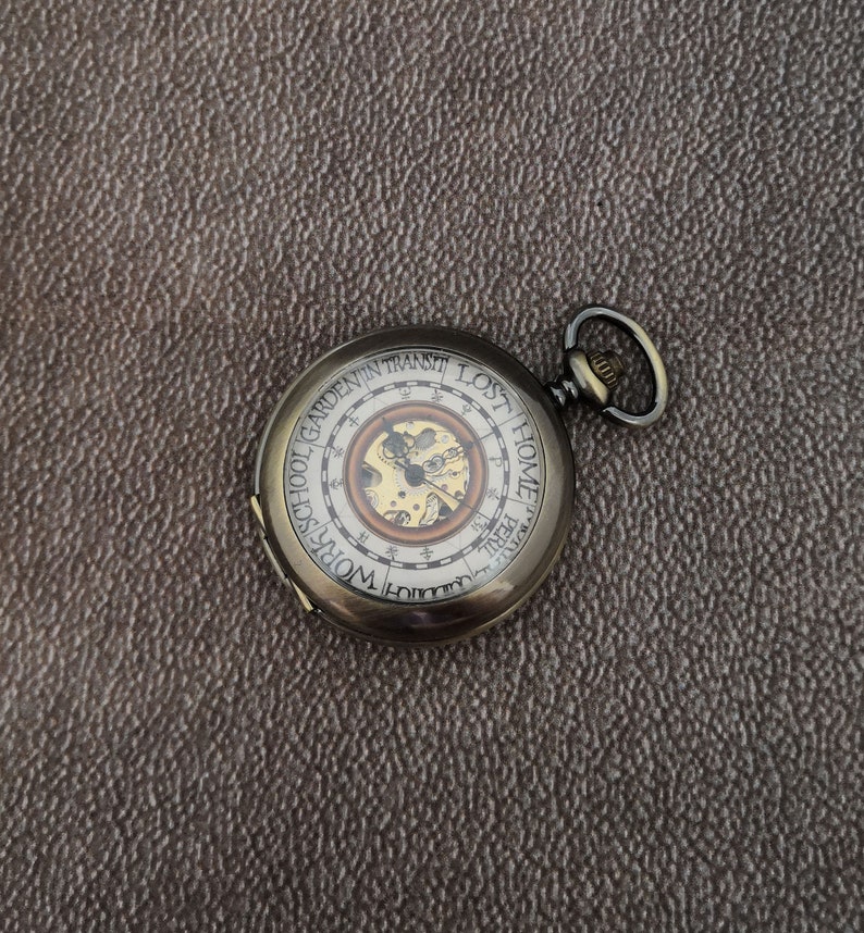 Harry Potter The Weasley family Clock inspired Pocket Watch Etsy