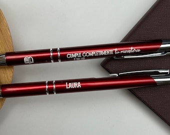 Personalized Pen "Fully accomplish your ministry" JW pioneer gift with name, con nombre para precursor,"Cumple completamente tu ministerio"