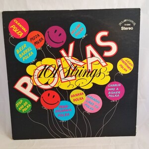 POLKAS 101 Strings, disque vinyle LP vintage, folk du monde country, édition originale, pas de copie, disque en excellent état de 1972