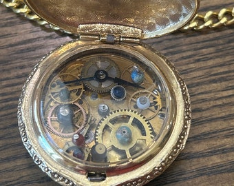 Taschenuhr Orrery - Sonnensystemkunst - Steampunkkunst