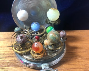 Orrery/Taschenuhr Orrery/Steampunk Art