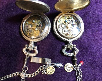 Individuell erstellte Taschenuhr Orrery - Planeten an einem bestimmten Datum