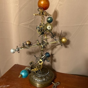 Orrery Solar System- Steampunk Solar System (battery powered)