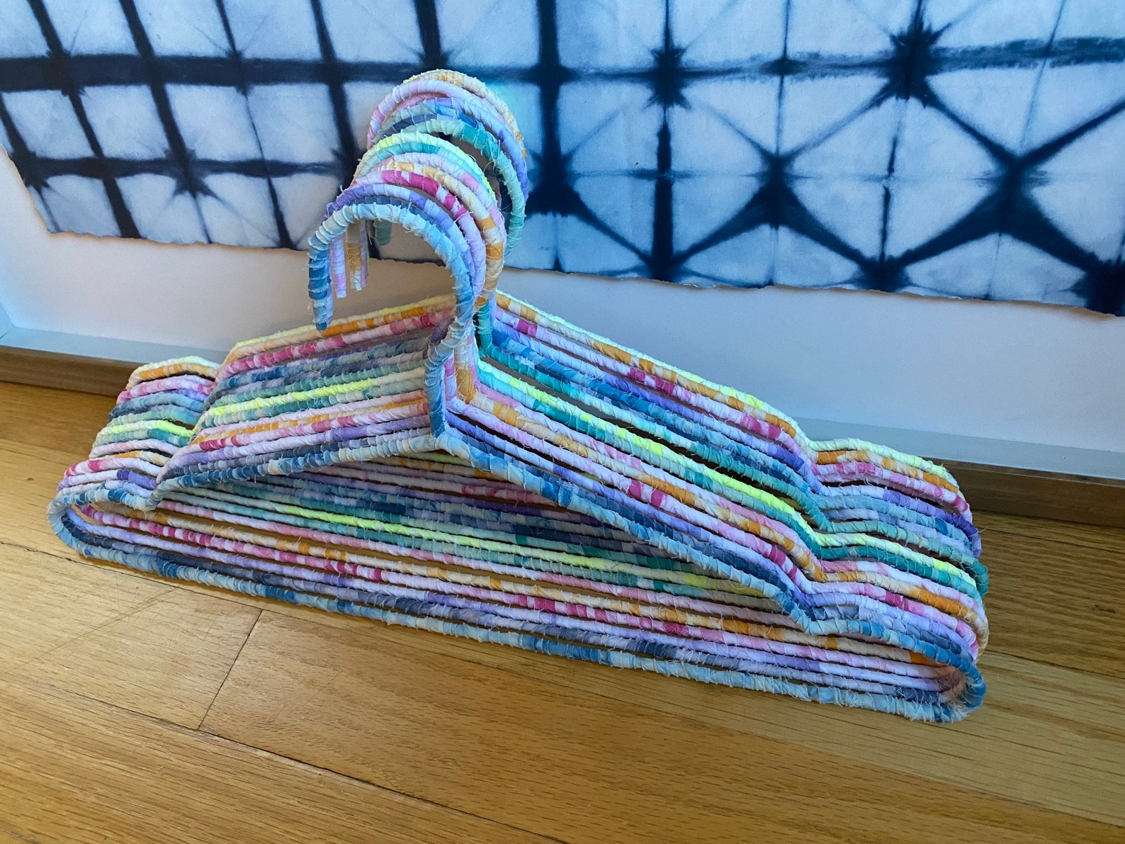 Fabric Covered Hangers Etsy