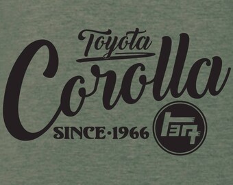 古着　COROLLA Tシャツ Toyota COROLLA T-shirt Original TRD JDM Japanese Classic - Etsy