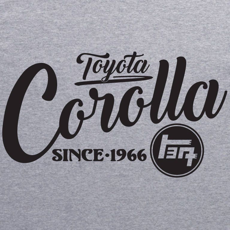 古着　COROLLA Tシャツ Toyota COROLLA T-shirt Original TRD JDM Japanese Classic - Etsy