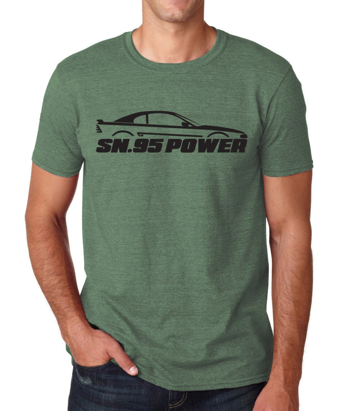 MUSTANG Tshirt SN95 POWER Sn.95 Sn 95 SN95 19942004 1994 1995 1996