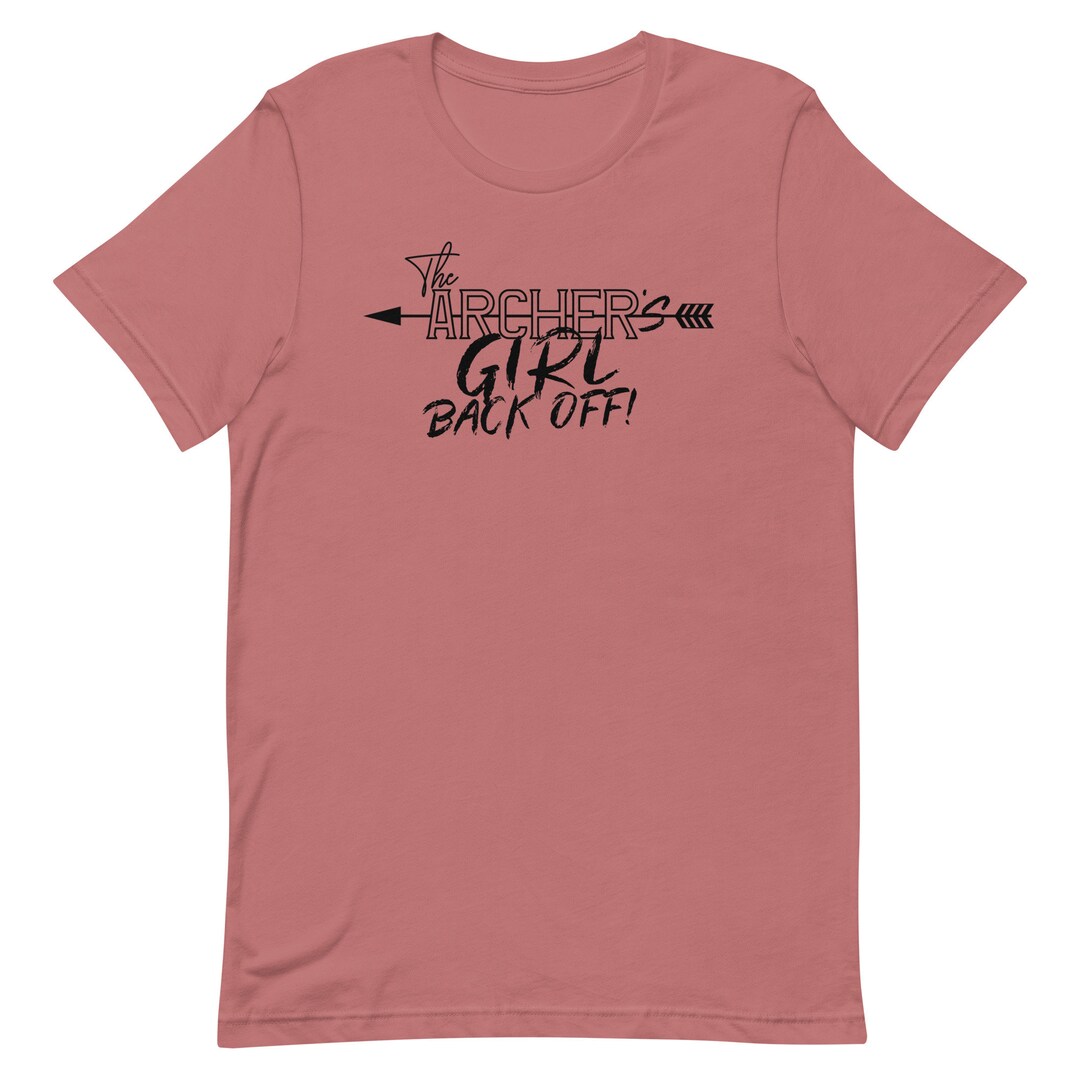 Tate James the Archer's Girl: BACK OFF Dual Sided Unisex - Etsy